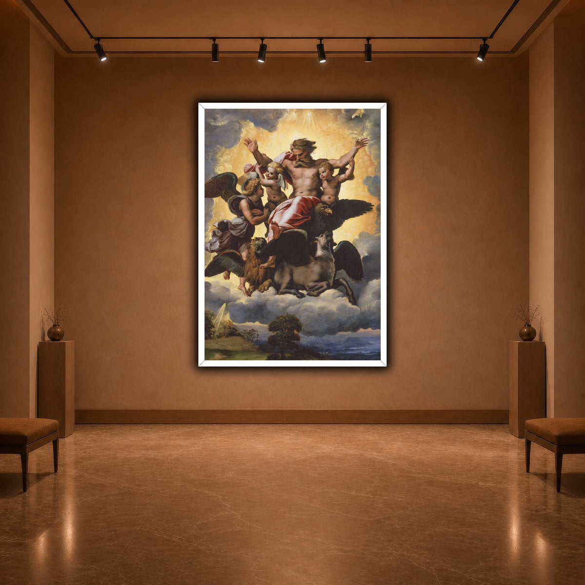 Raffaello_Sanzio_Ezekiel's_Vision warm-agallery