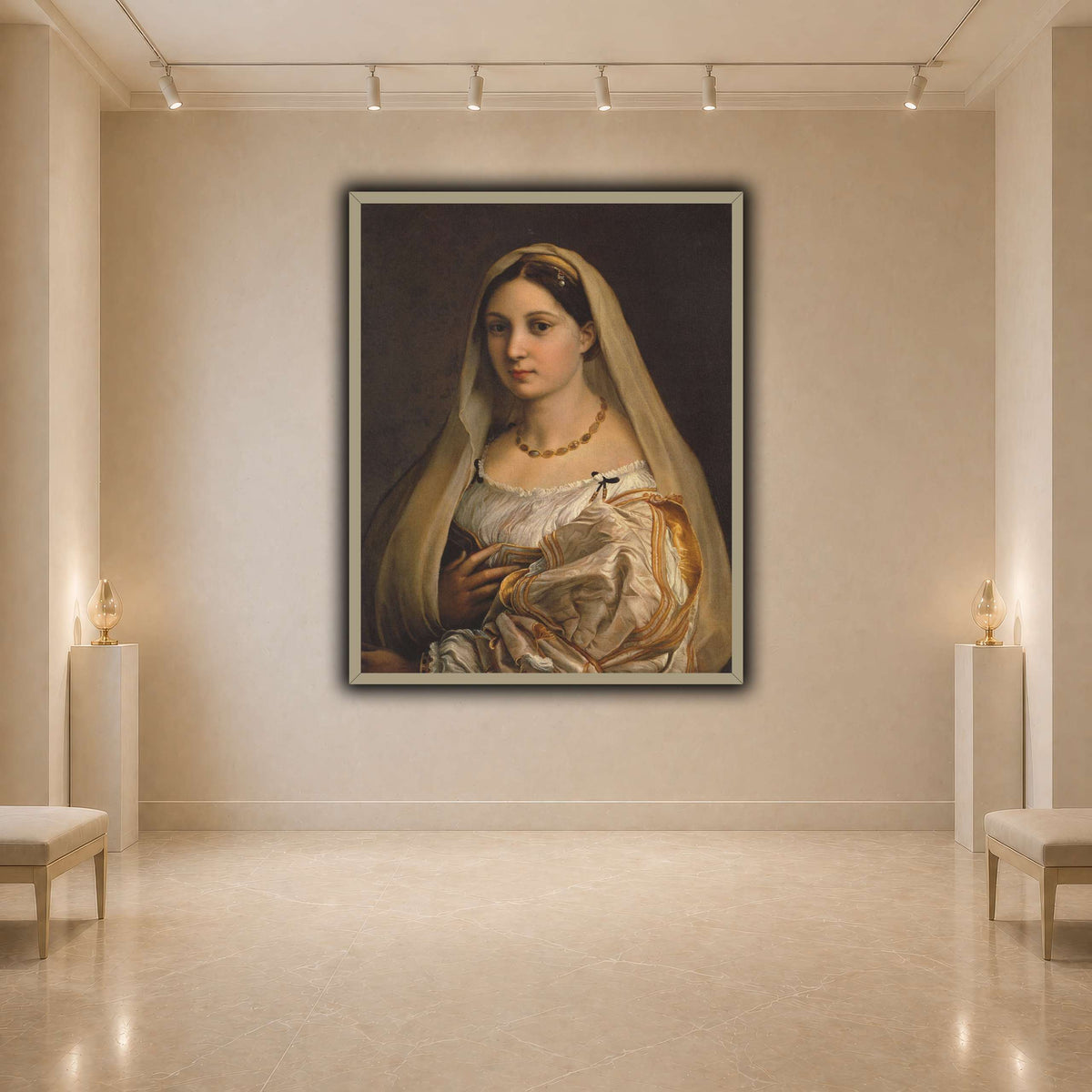 Raffaello_Sanzio_La_Donna_Velata light neutral- agallery