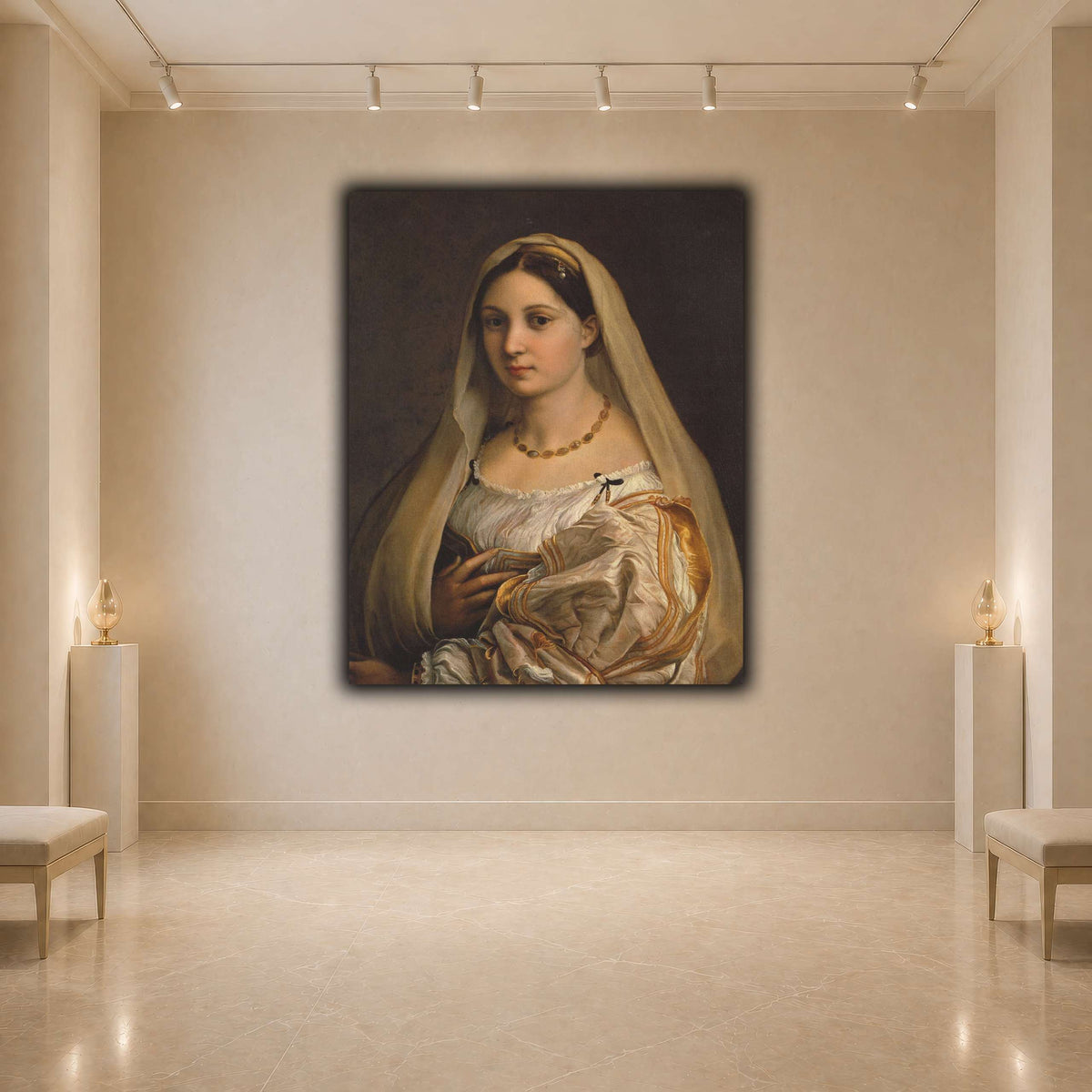 Raffaello_Sanzio_La_Donna_Velata light neutral- agallery