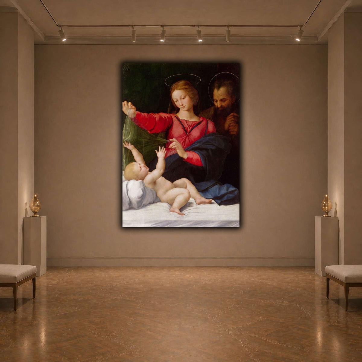 Raffaello_Sanzio_La_Madone_de_Lorette dark neutral-agallery