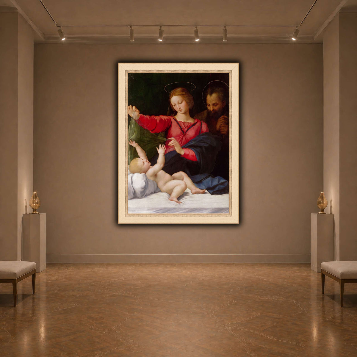 Raffaello_Sanzio_La_Madone_de_Lorette dark neutral-agallery