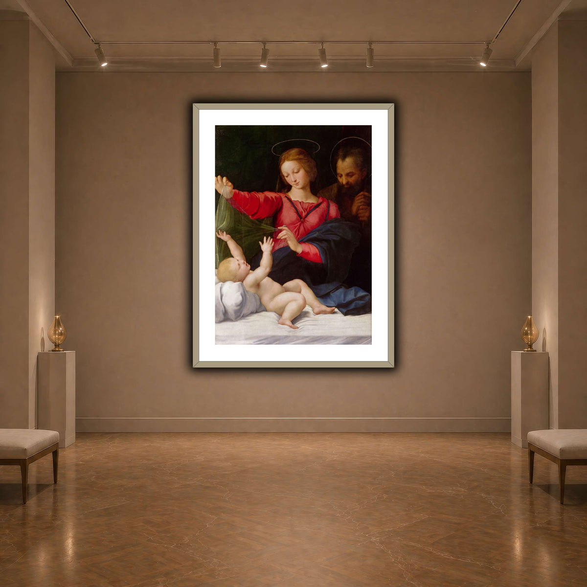 Raffaello_Sanzio_La_Madone_de_Lorette dark neutral-agallery
