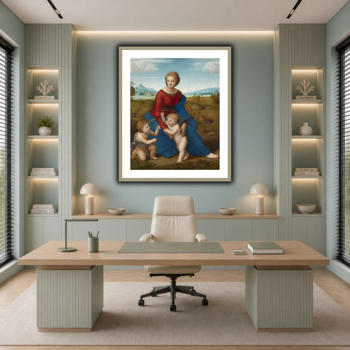Raffaello_Sanzio_Madonna_in_the_Meadow cool-office