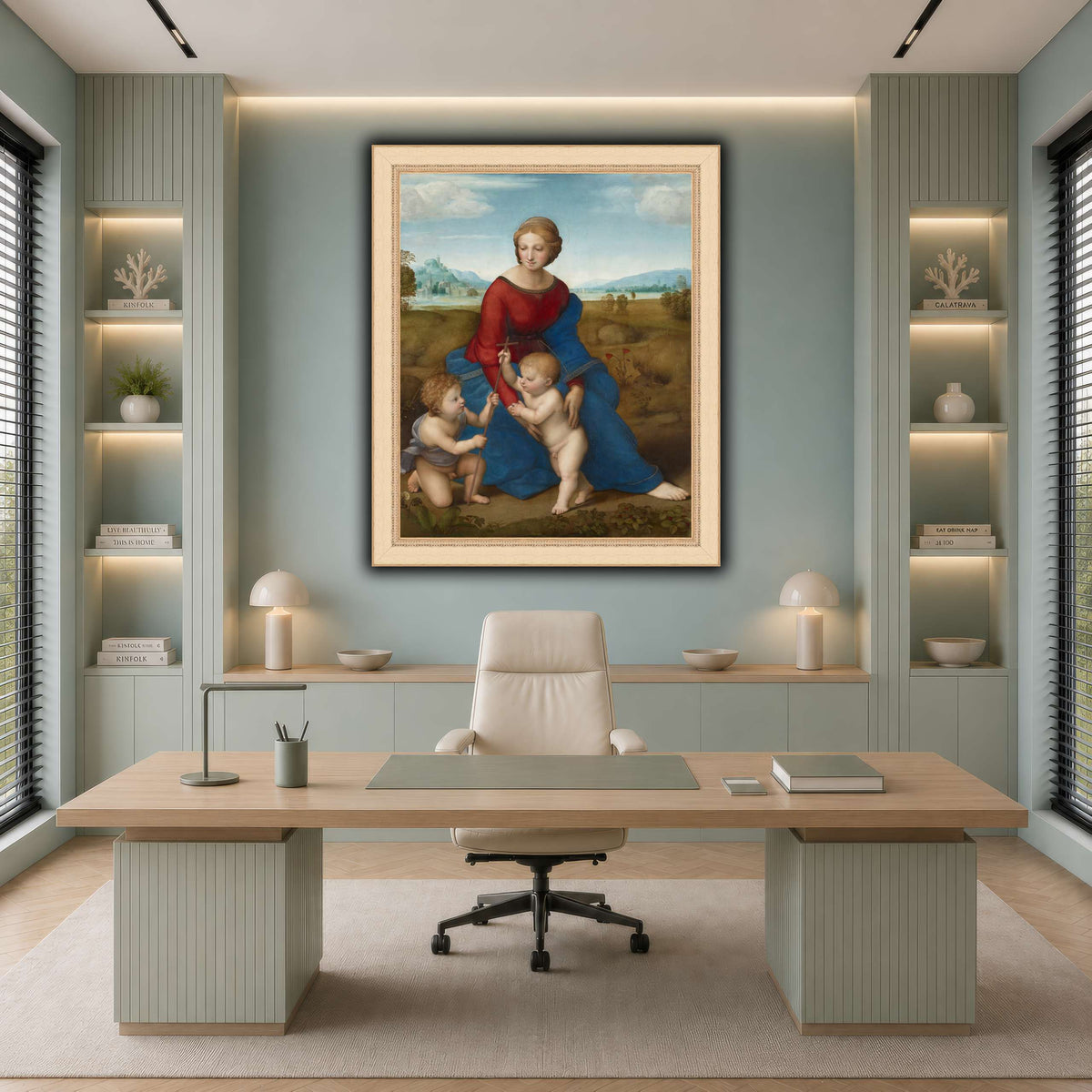 Raffaello_Sanzio_Madonna_in_the_Meadow cool-office