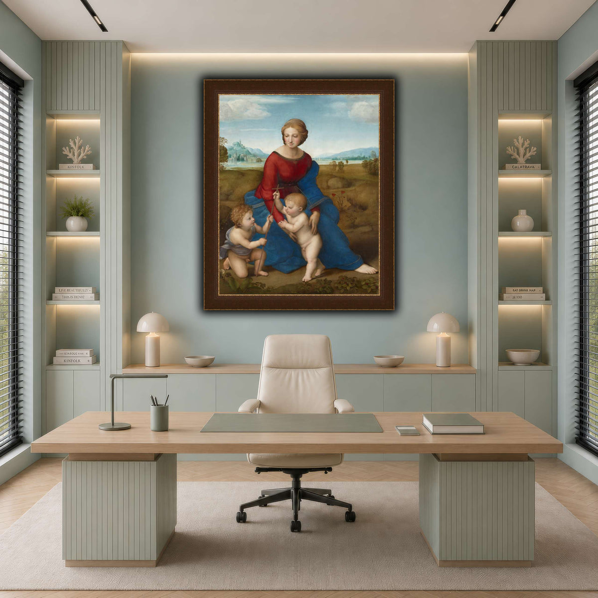 Raffaello_Sanzio_Madonna_in_the_Meadow cool-office
