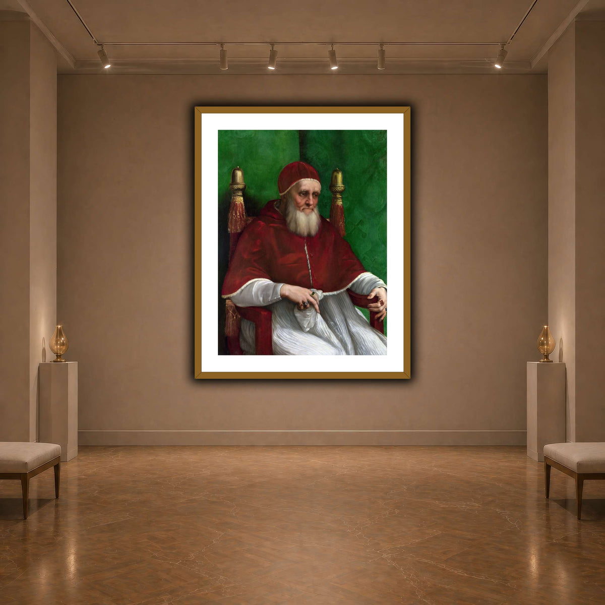 Raffaello_Sanzio_Pope_Julius_II dark neutral-agallery