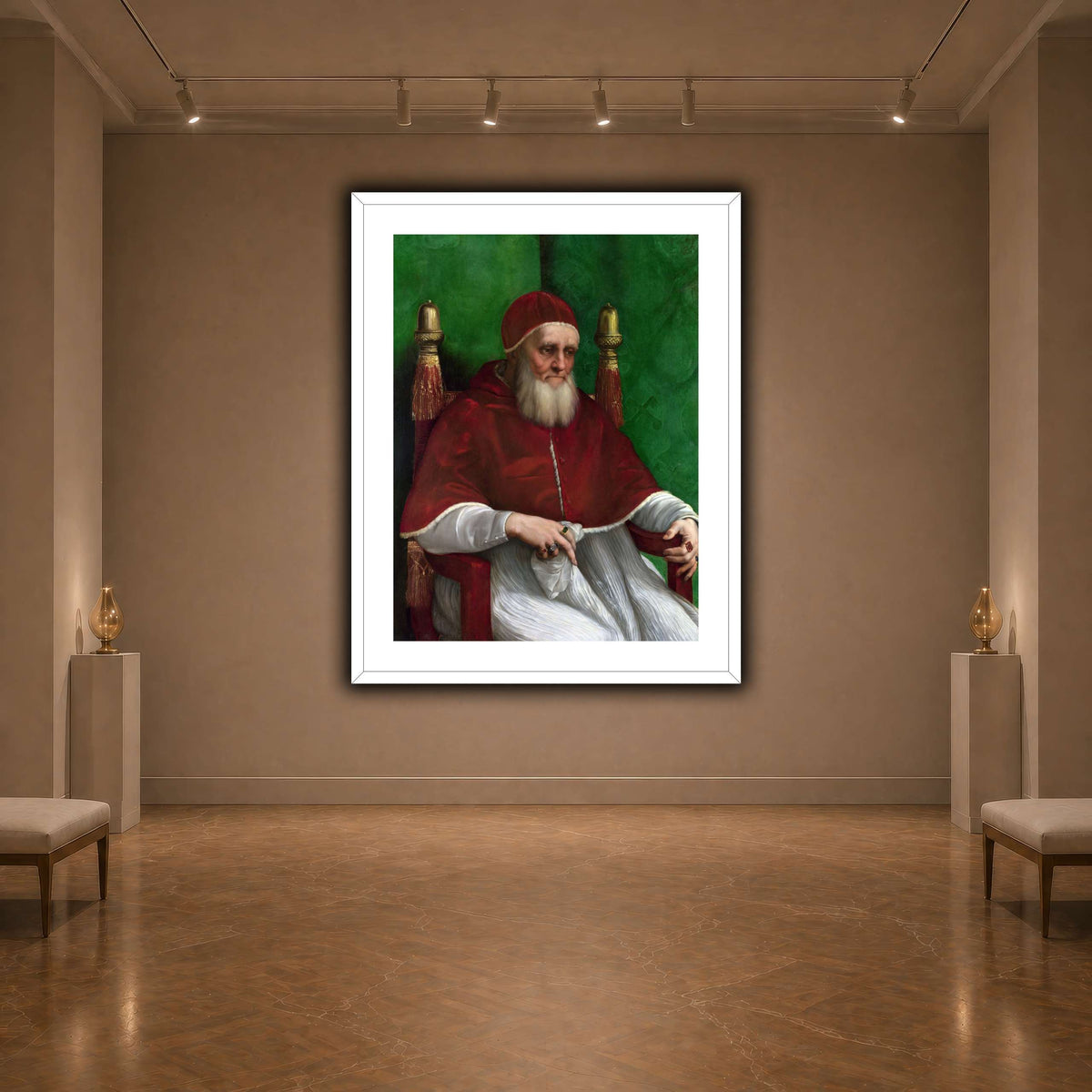 Raffaello_Sanzio_Pope_Julius_II dark neutral-agallery