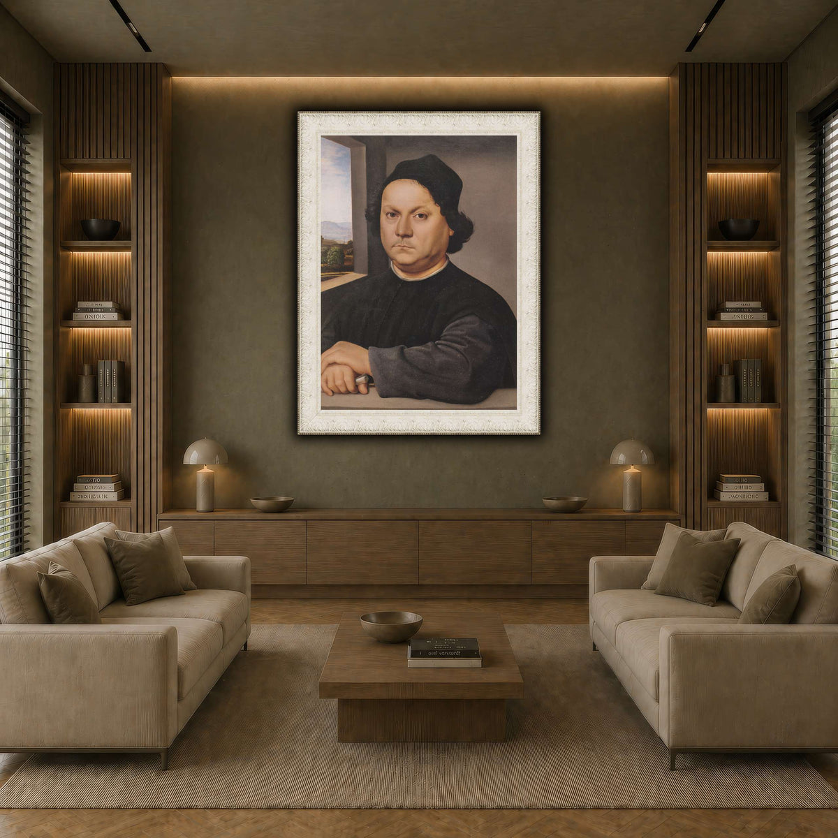 Raffaello_Sanzio_Retrato_de_Pietro_Perugino earth-living room