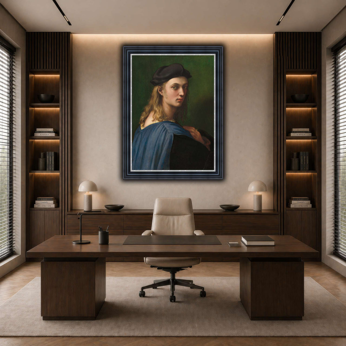 Raffaello_Sanzio_Ritratto_di_Bindo_Altoviti dark neutral-office
