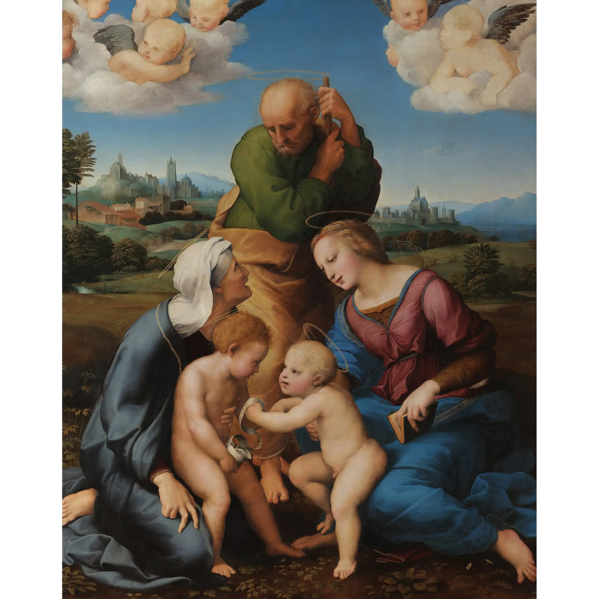 Raffaello_Sanzio_Sacra_Famiglia_Canigiani