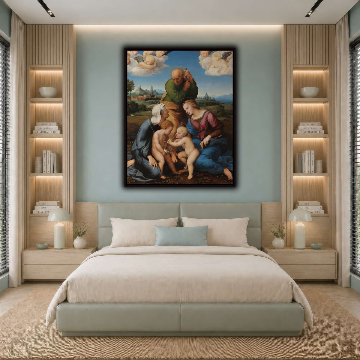 Raffaello_Sanzio_Sacra_Famiglia_Canigiani cool-bedroom