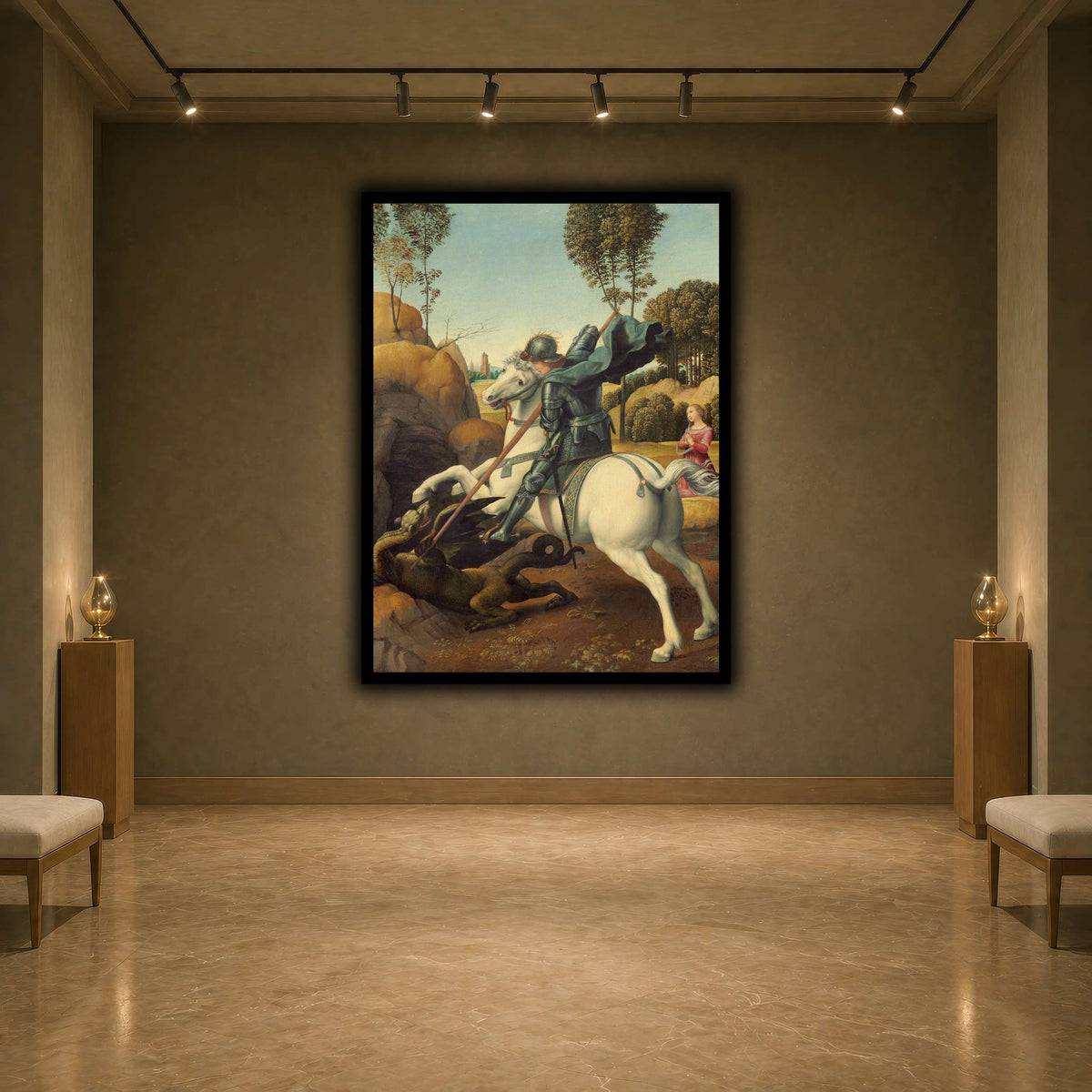 Raffaello_Sanzio_Saint_George_and_the_Dragon earth-agallery
