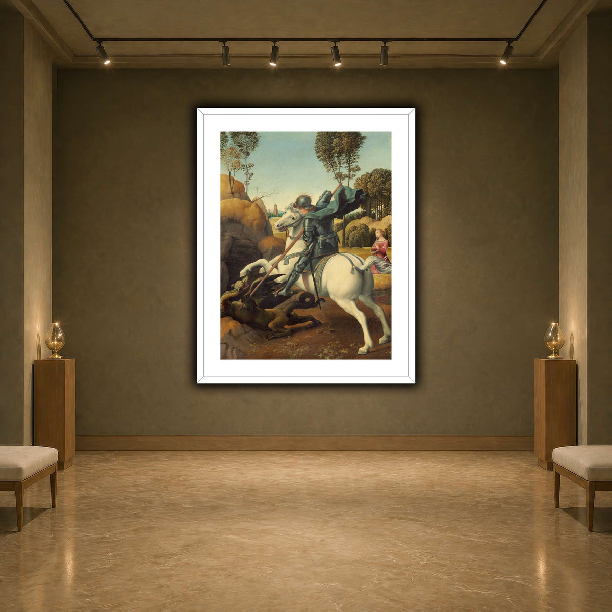 Raffaello_Sanzio_Saint_George_and_the_Dragon earth-agallery
