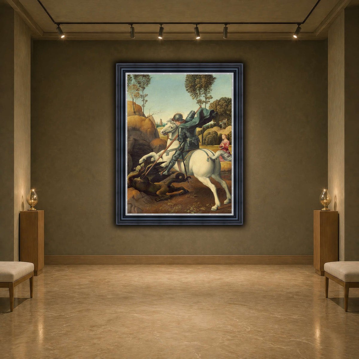 Raffaello_Sanzio_Saint_George_and_the_Dragon earth-agallery
