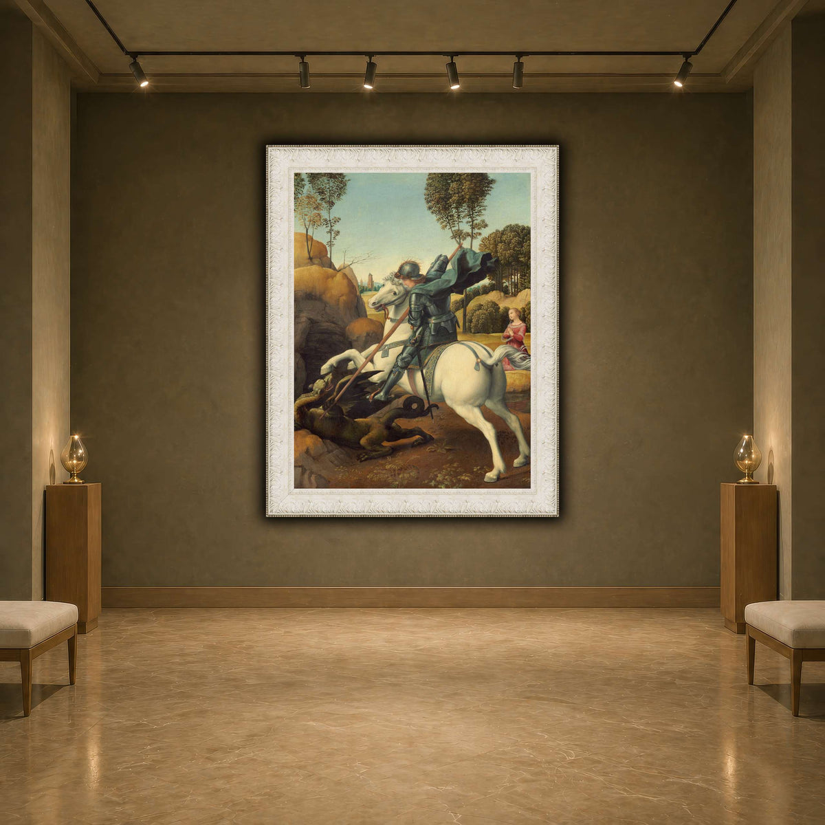 Raffaello_Sanzio_Saint_George_and_the_Dragon earth-agallery