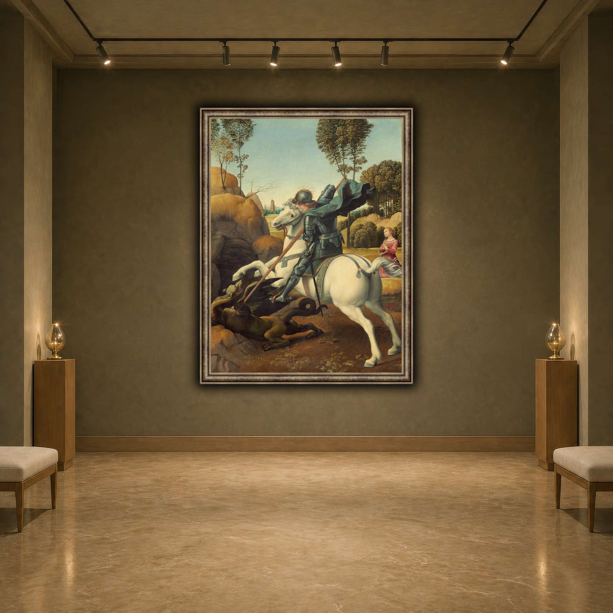 Raffaello_Sanzio_Saint_George_and_the_Dragon earth-agallery
