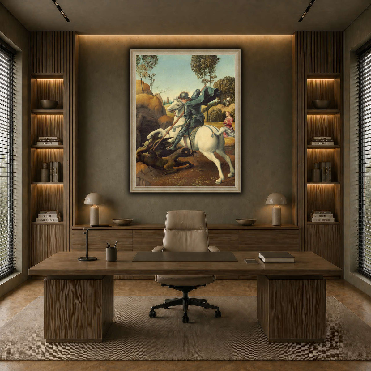 Raffaello_Sanzio_Saint_George_and_the_Dragon earth-office