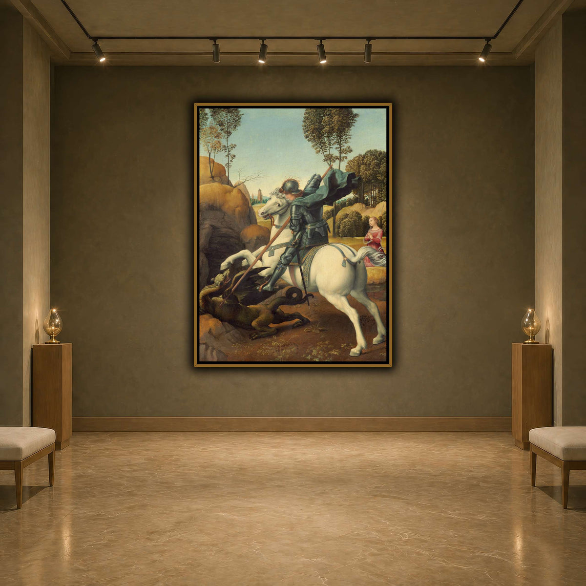 Raffaello_Sanzio_Saint_George_and_the_Dragon earth-agallery