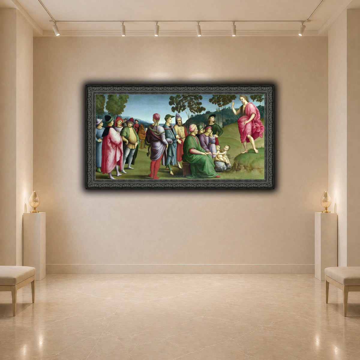 Raffaello_Sanzio_Saint_John_the_Baptist_Preaching light neutral- agallery