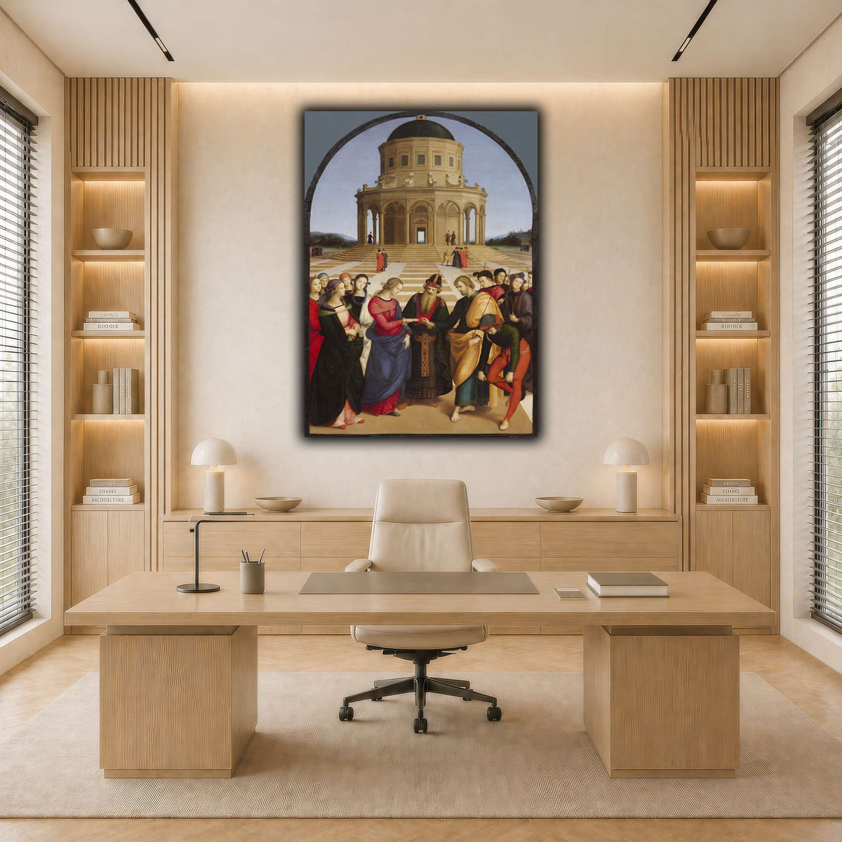 Raffaello_Sanzio_Spozalizio light neutral-office