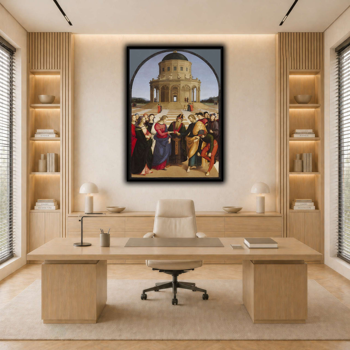 Raffaello_Sanzio_Spozalizio light neutral-office