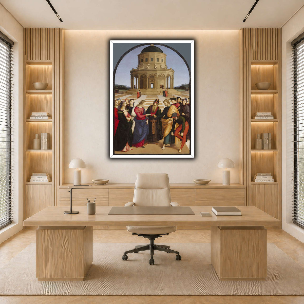 Raffaello_Sanzio_Spozalizio light neutral-office