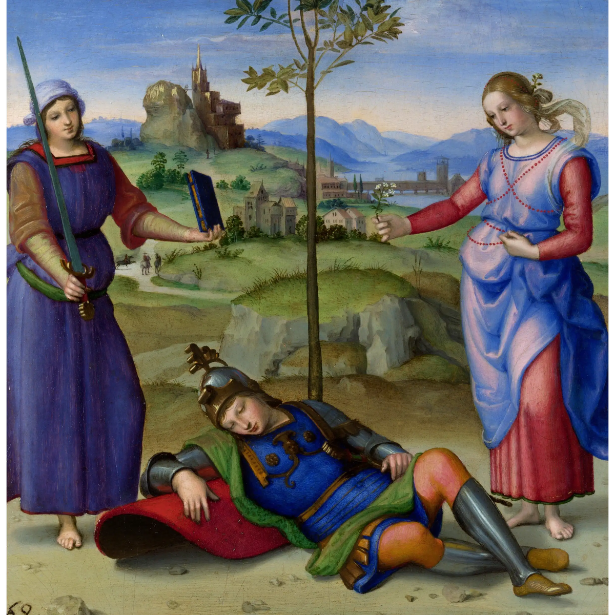 Raffaello_Sanzio_Sueño_del_Caballero