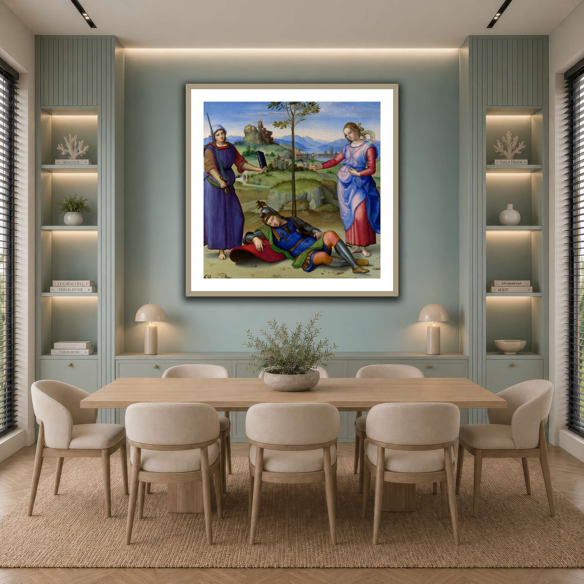 Raffaello_Sanzio_Sueño_del_Caballero cool-dining