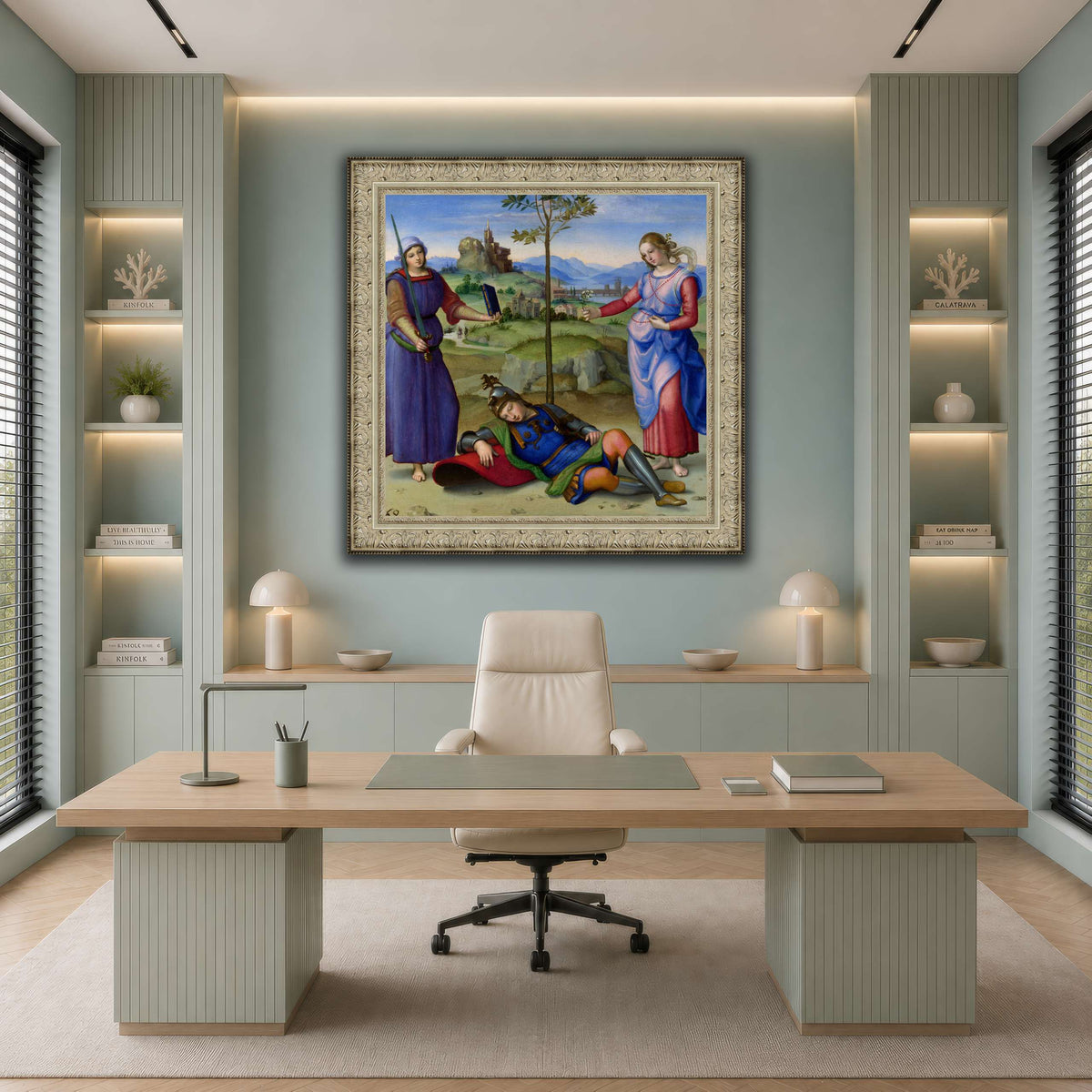Raffaello_Sanzio_Sueño_del_Caballero cool-office