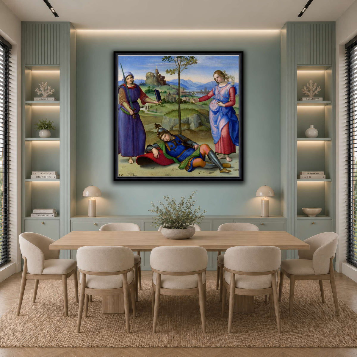 Raffaello_Sanzio_Sueño_del_Caballero cool-dining