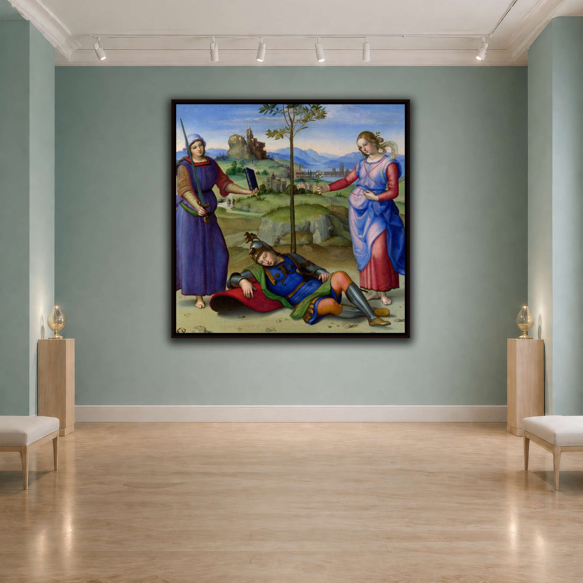 Raffaello_Sanzio_Sueño_del_Caballero cool-agallery