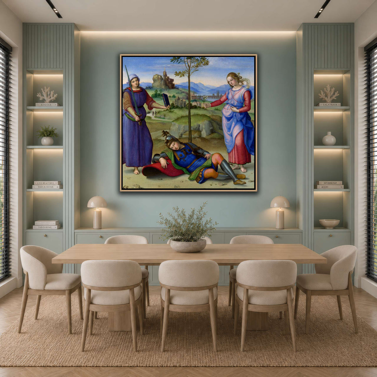 Raffaello_Sanzio_Sueño_del_Caballero cool-dining