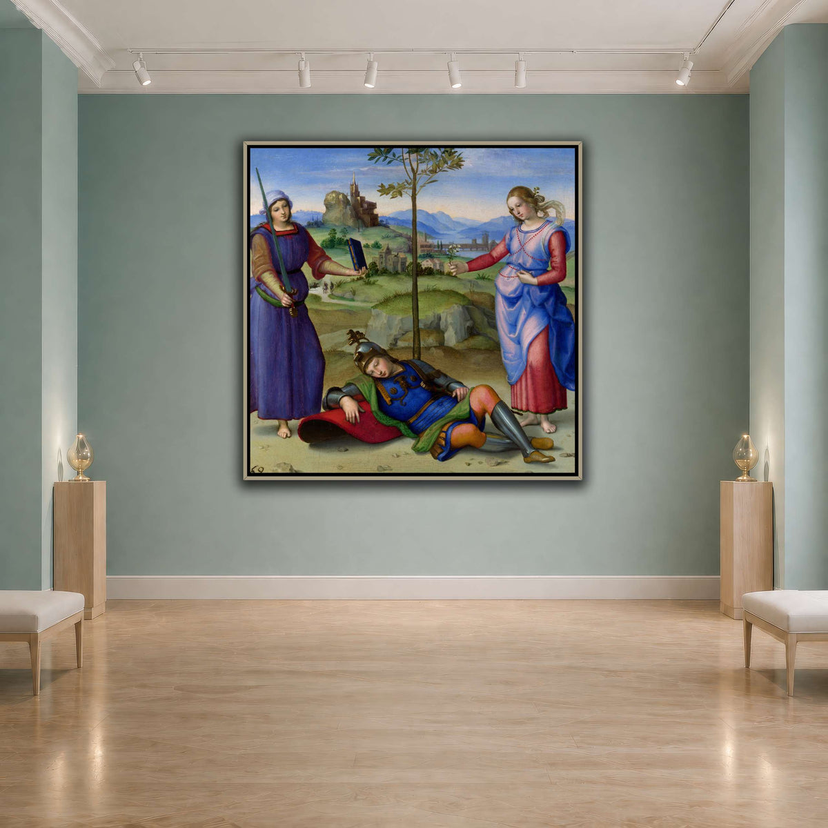 Raffaello_Sanzio_Sueño_del_Caballero cool-agallery