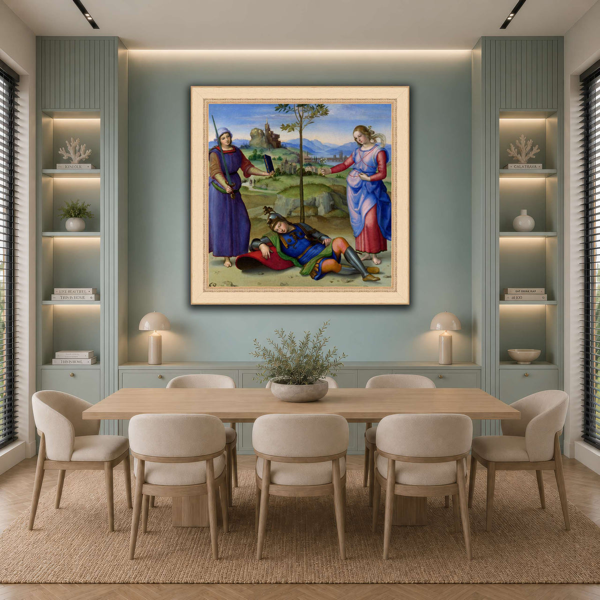 Raffaello_Sanzio_Sueño_del_Caballero cool-dining
