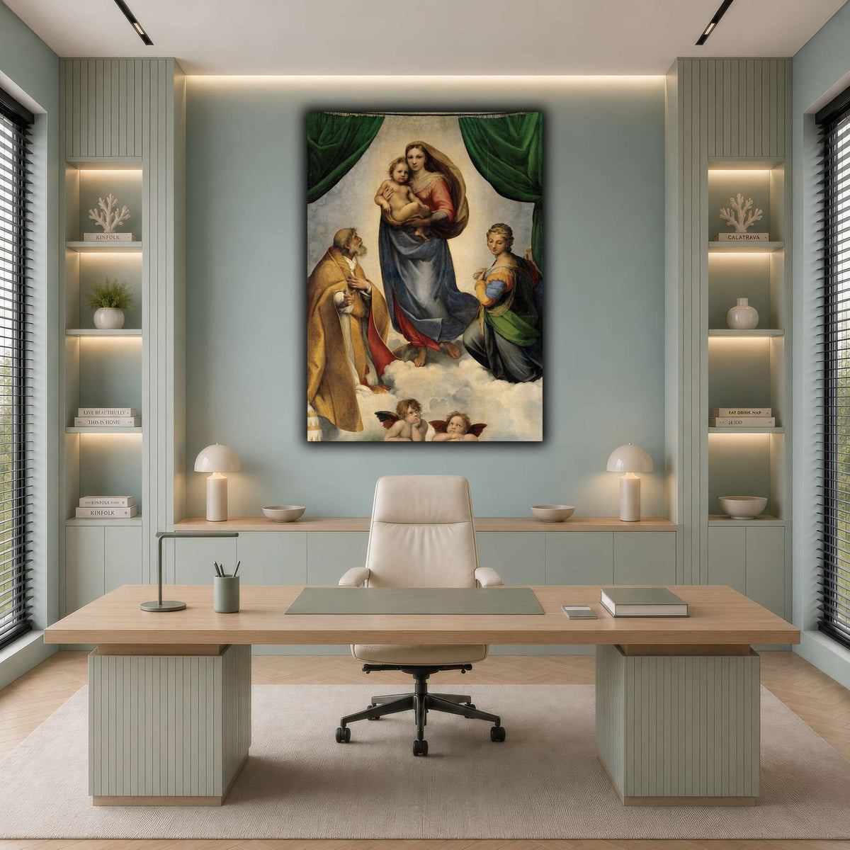 Raffaello_Sanzio_The_Sistine_Madonna cool-office
