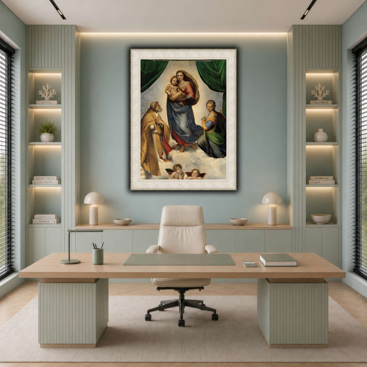 Raffaello_Sanzio_The_Sistine_Madonna cool-office