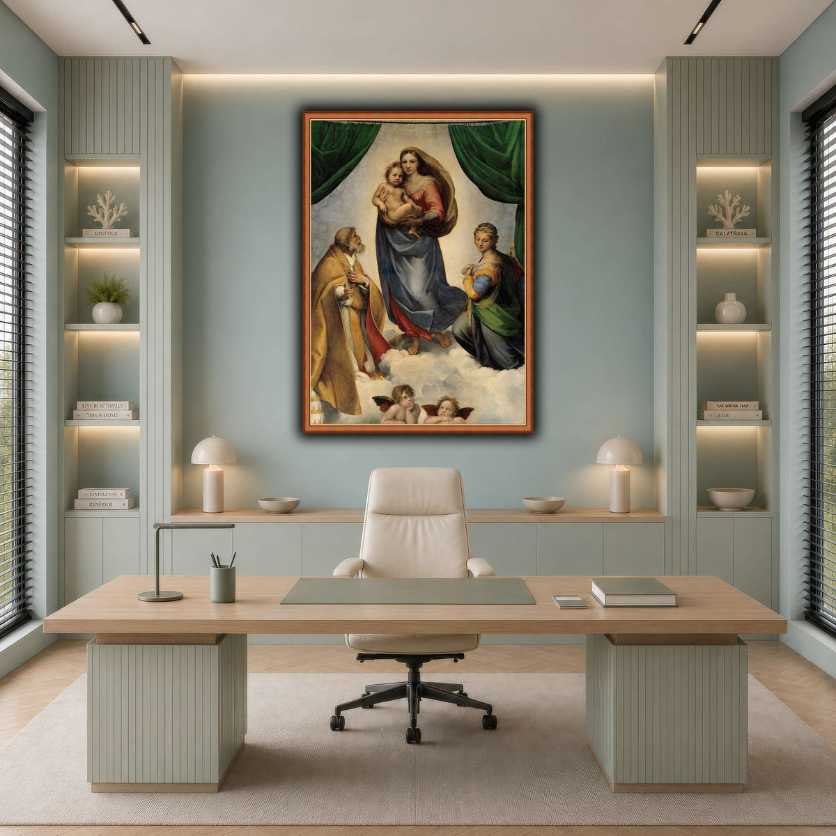 Raffaello_Sanzio_The_Sistine_Madonna cool-office