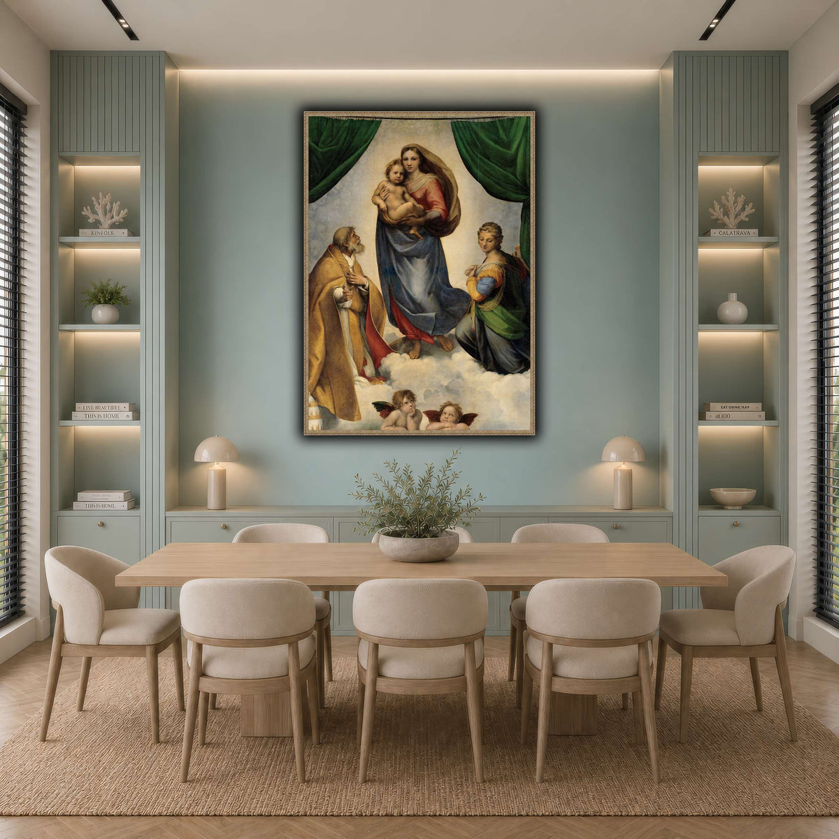 Raffaello_Sanzio_The_Sistine_Madonna cool-dining