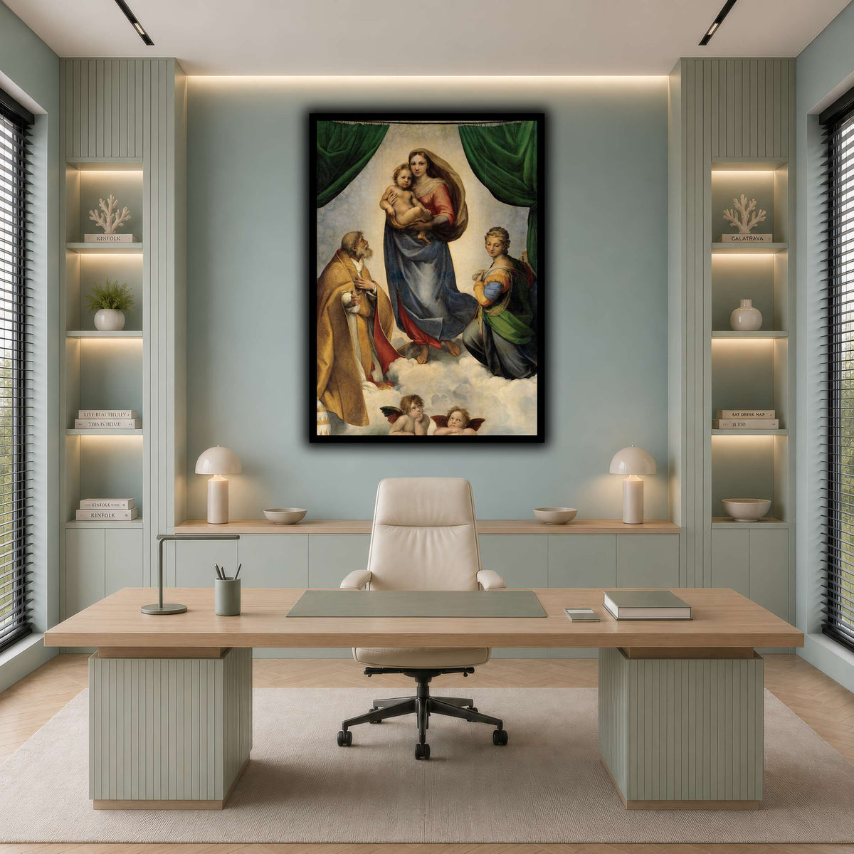 Raffaello_Sanzio_The_Sistine_Madonna cool-office
