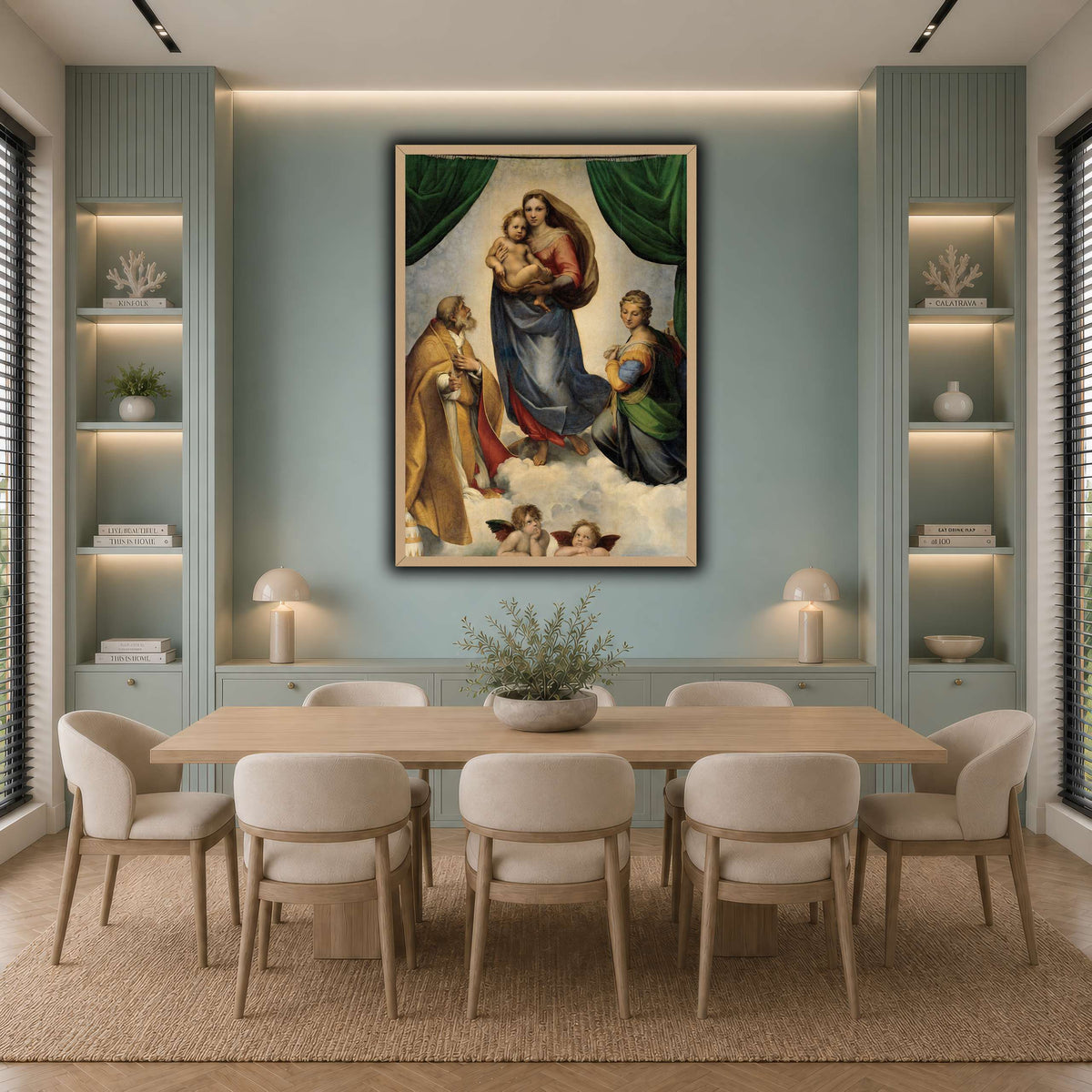 Raffaello_Sanzio_The_Sistine_Madonna cool-dining