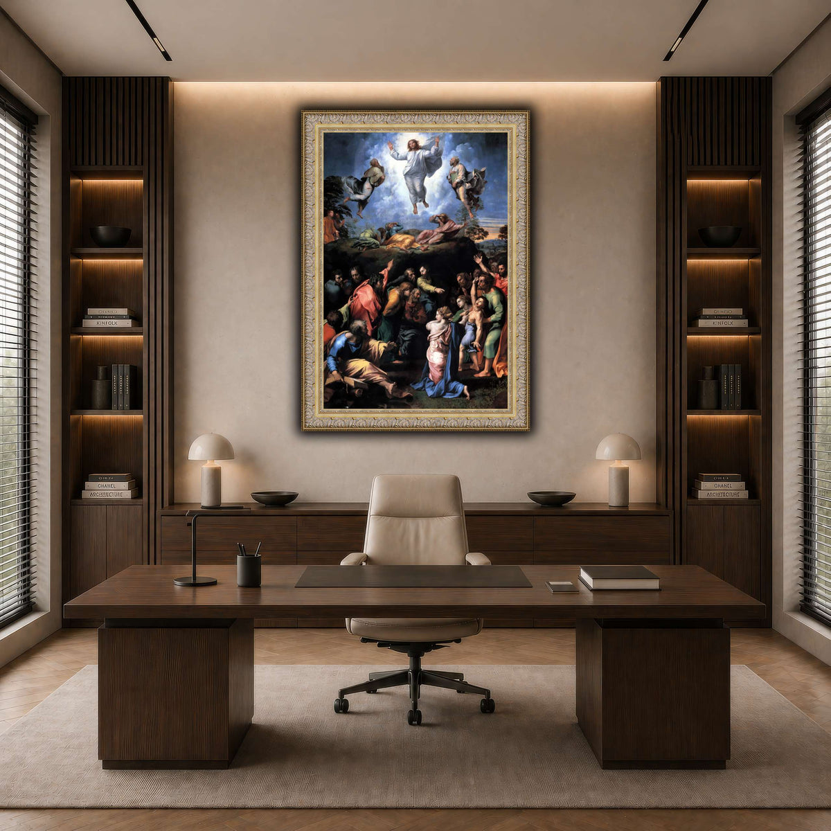 Raffaello_Sanzio_Transfiguration dark neutral-office