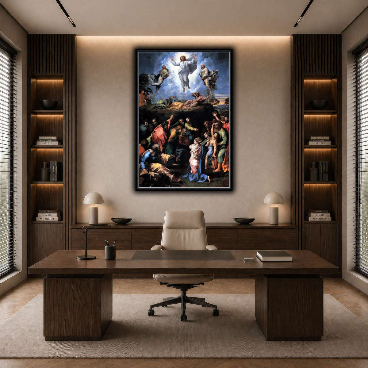 Raffaello_Sanzio_Transfiguration dark neutral-office