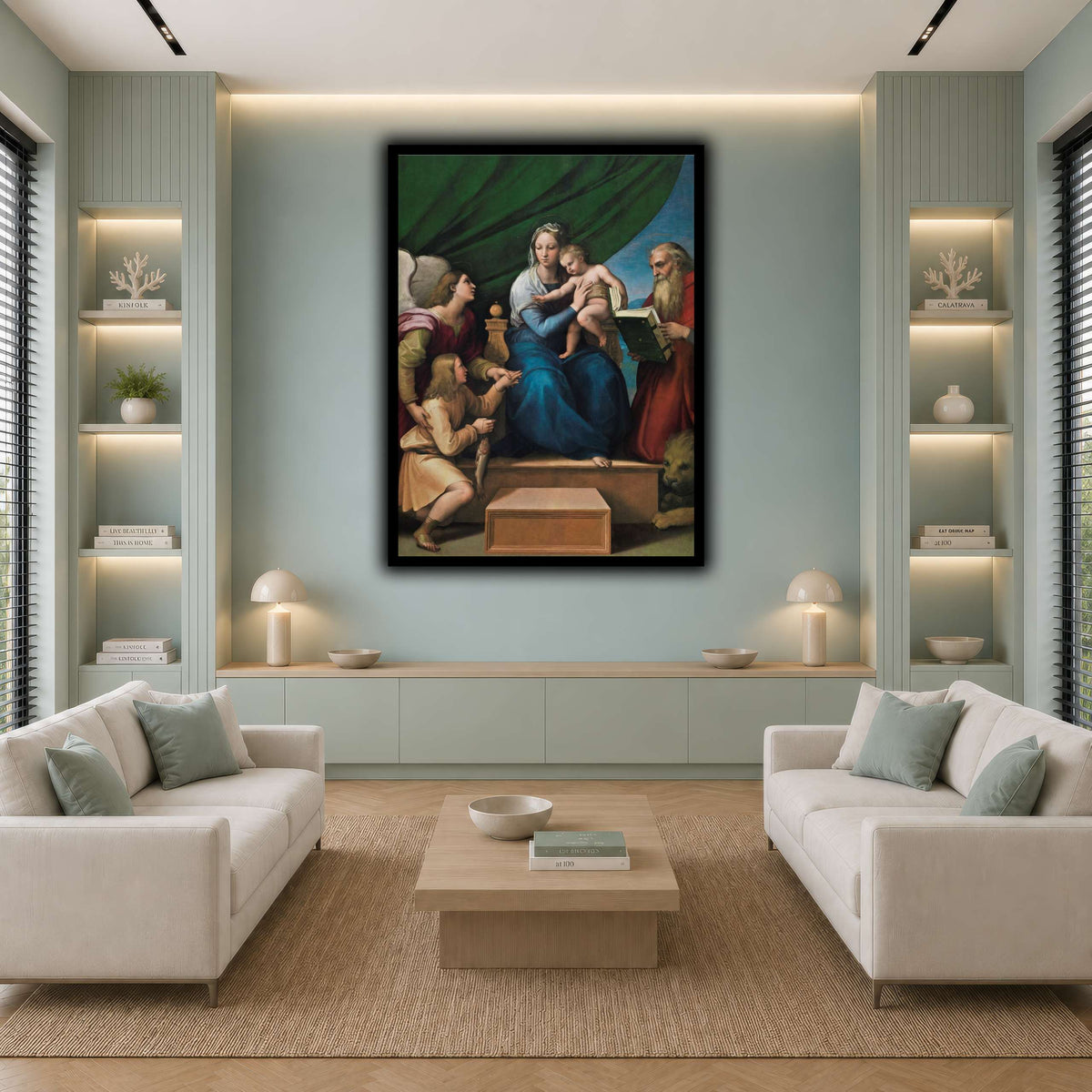 Raffaello_Sanzio__Sacra_Famiglia cool-living room
