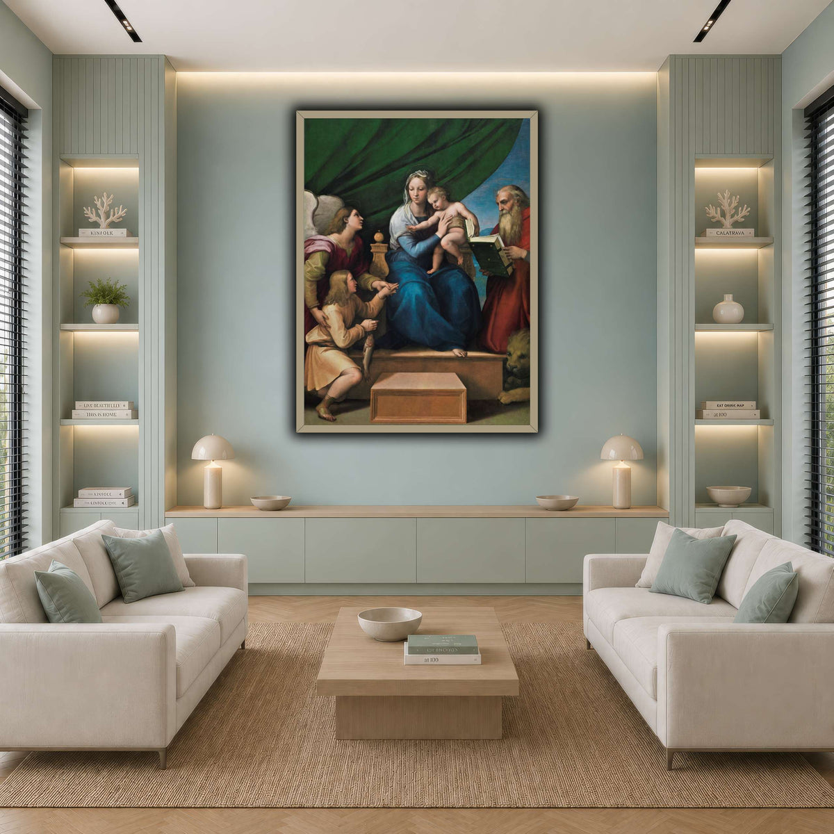 Raffaello_Sanzio__Sacra_Famiglia cool-living room