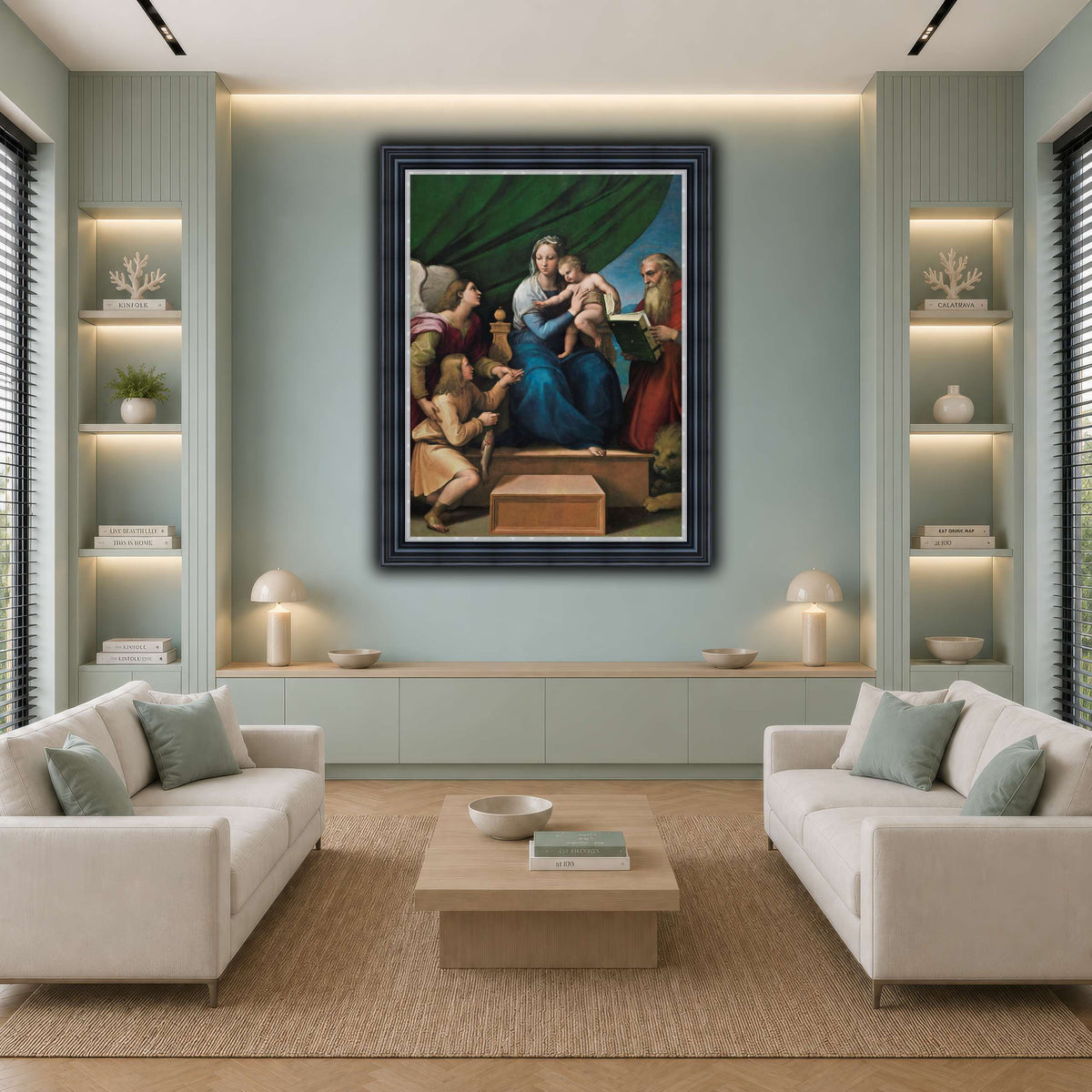 Raffaello_Sanzio__Sacra_Famiglia cool-living room