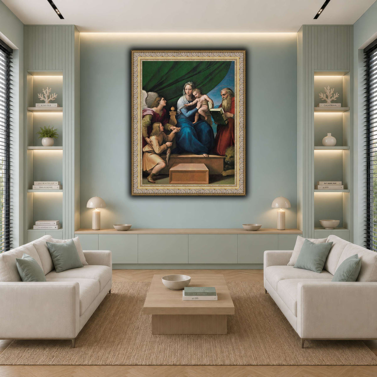 Raffaello_Sanzio__Sacra_Famiglia cool-living room