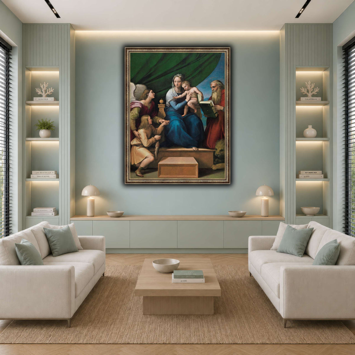 Raffaello_Sanzio__Sacra_Famiglia cool-living room