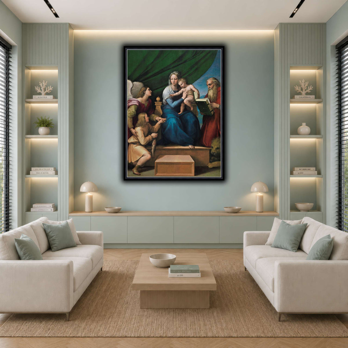 Raffaello_Sanzio__Sacra_Famiglia cool-living room