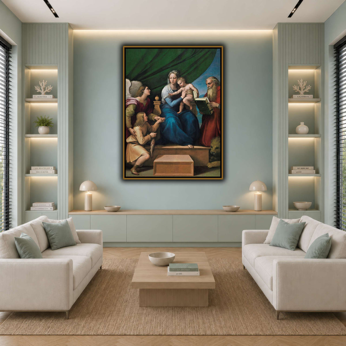 Raffaello_Sanzio__Sacra_Famiglia cool-living room