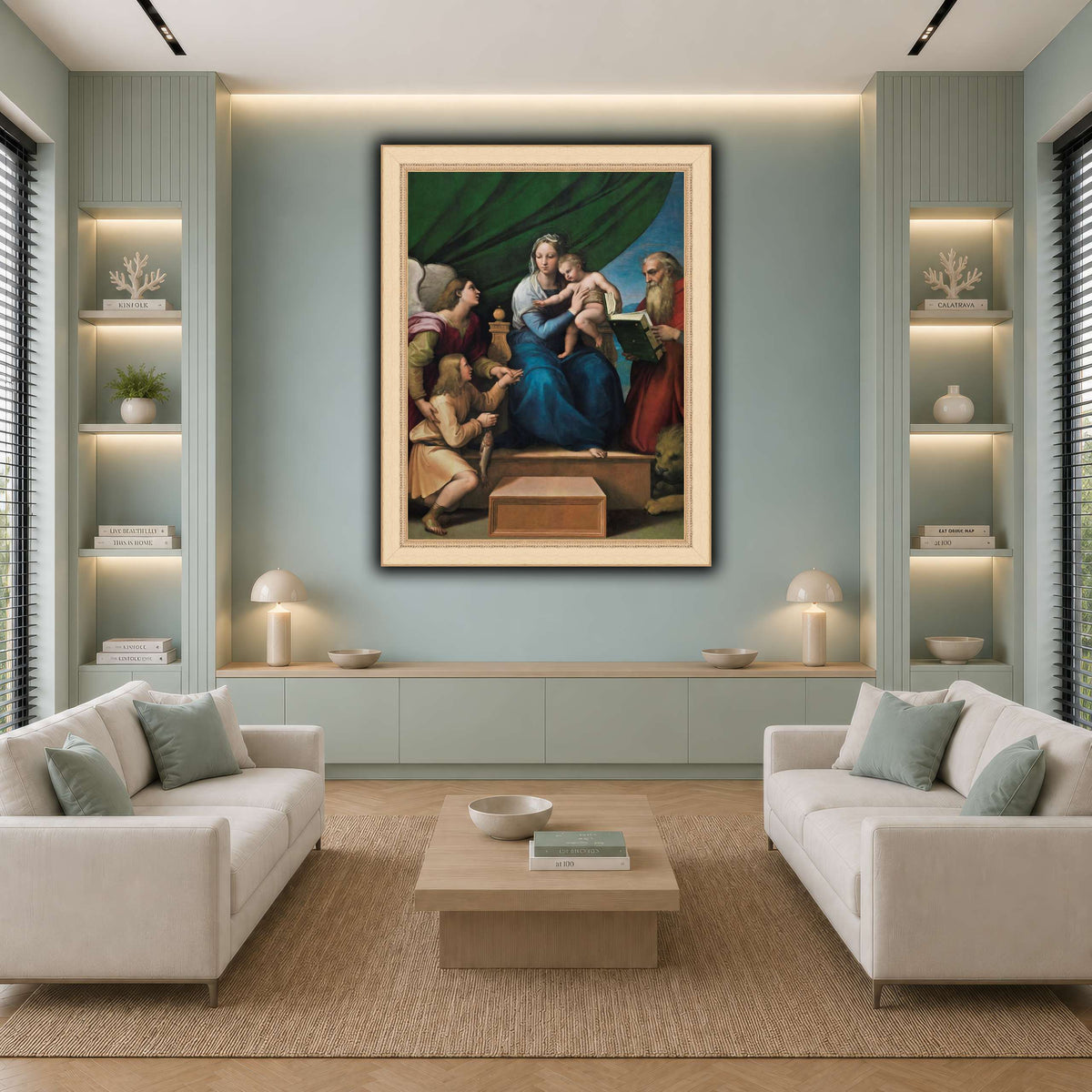 Raffaello_Sanzio__Sacra_Famiglia cool-living room